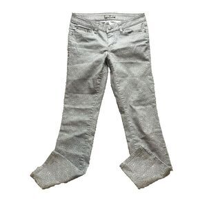 Prana Jeans Womens 6/28 (32x31) Gray Kara Stretch Zip Fly‎ Organic Pants Ladies